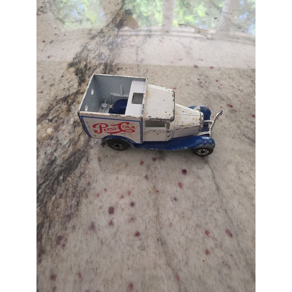 Vintage Matchbox Superfast Pepsi Cola Ford Model A Truck Diecast Car 1979 Loose